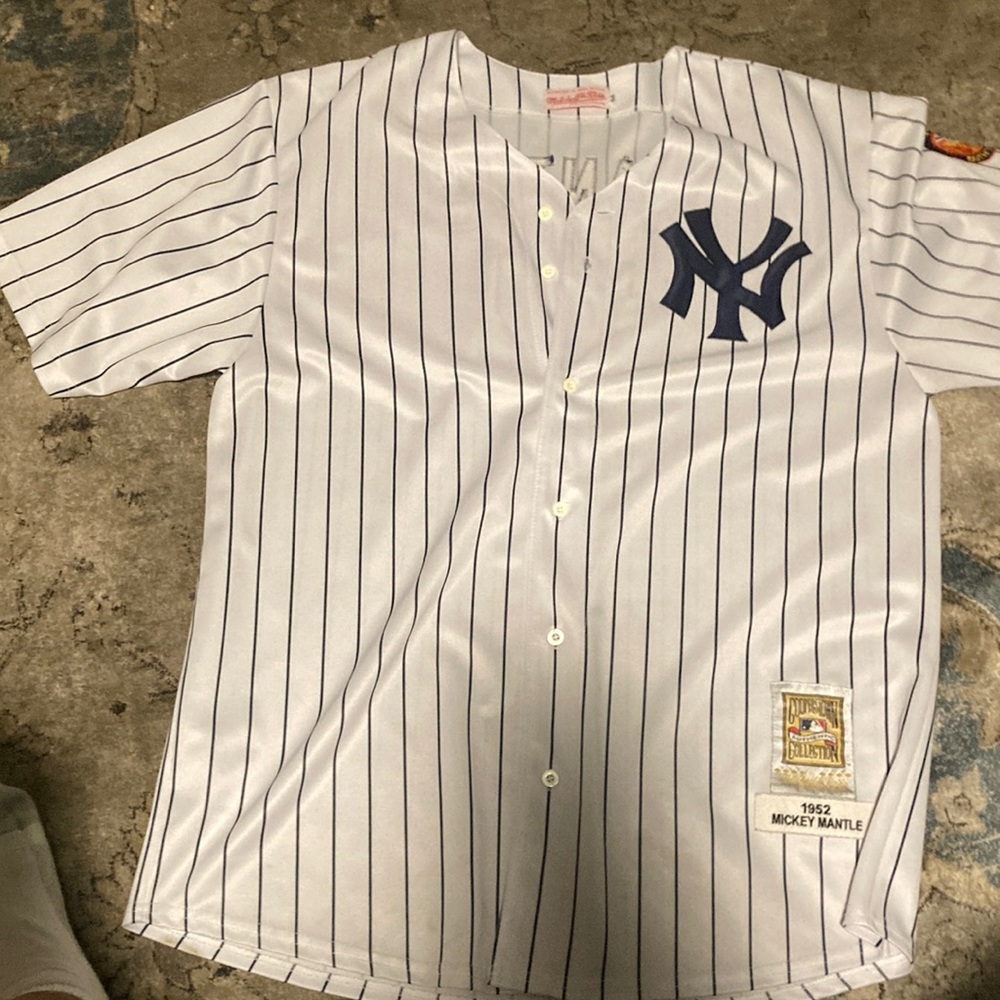 NY YANKEES MICKEY MANTLE JERSEY